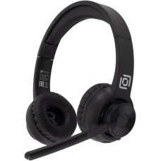OKLICK Наушники с микрофоном Оклик HS-M310 черный 1.5м накладные BT оголовье (1978706)