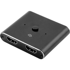 кабель DIGMA Переключатель аудио-видео HDMI (f)/HDMI (f)/HDMI (f) черный (D-HSW-V2.0X2)