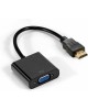 EXEGATE EX294717RUS Кабель-переходник HDMI-VGA EX-HDMIM-VGAF-0.2 (19M/15F, 0,2м)