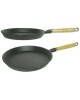 Сковорода MY REAL IRON COOK MC2216 чугун дер/руч 21,5см