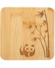MALLONY Набор из 3 подставок под горячее бамбука Foresta di bambu, р-р: 10*10*0,8 см (985990)