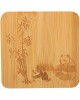 MALLONY Набор из 3 подставок под горячее бамбука Foresta di bambu, р-р: 10*10*0,8 см (985990)