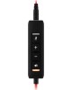 OKLICK Гарнитура HS-L900, для компьютера/мобильных устройств, накладные, проводные, черный [1532022]