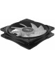 DEEPCOOL Вентилятор для корпуса RF120B (120mm, 1300rpm, 48.9 CFM, 21.9 дБ, Molex, blue light, black/white) (DP-FLED-RF120-BL)