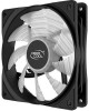 DEEPCOOL Вентилятор для корпуса RF120B (120mm, 1300rpm, 48.9 CFM, 21.9 дБ, Molex, blue light, black/white) (DP-FLED-RF120-BL)