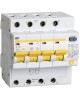 IEK Выключатель автом. дифф. тока MAD10-4-010-C-030 АД14 10A тип C 4.5kA 30мА AC 4П 400В 5мод белый (упак.:1шт)