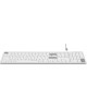 A4TECH Клавиатура Fstyler FBX55C белый USB беспроводная BT/Radio slim Multimedia (FBX55C)
