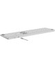 A4TECH Клавиатура Fstyler FBX55C белый USB беспроводная BT/Radio slim Multimedia (FBX55C)
