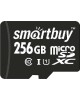 Карта памяти SMARTBUY (SB256GBSDCL10-01) MicroSDXC 256GB Class10 UHS-1 + адаптером