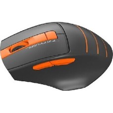 Мышь A4TECH Fstyler FG30 серый/оранжевый оптическая (2000dpi) беспроводная USB