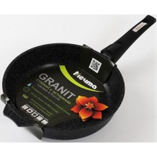 Сковорода МЕЧТА 018802 Гранит black 18см со съемной ручкой