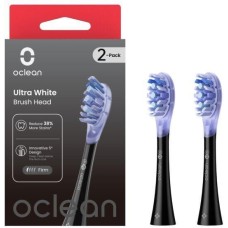 Комплект насадок Контроль зубного налета OCLEAN X Ultra UW02 (V8100) (2шт, Черный)