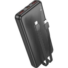 Зарядное устройство BOROFONE (6941991111853) BJ57 10000mAh 2USB+Type-C 2.4A 22.5W+PD 20W , Black