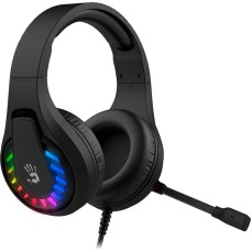 A4TECH Гарнитура игровая Bloody G230, для компьютера, накладные, проводные, черный