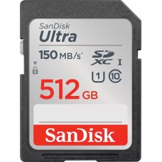 SANDISK BY WESTERN DIGITAL Карта памяти SDXC 512GB UHS-I SDSDUNC-512G-GN6IN SANDISK