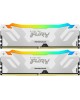 KINGSTON Оперативная память Fury Renegade KF576C38RWAK2-32 DDR5 - 2x 16ГБ 7600МГц, DIMM, White, Ret