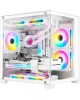 BLOODY Корпус BD-CC105 белый без БП mATX 5x120mm 1xUSB2.0 1xUSB3.0 audio bott PSU