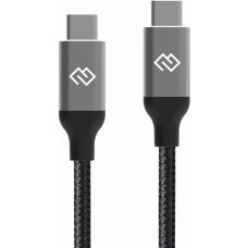 DIGMA Кабель D-TYPE-C-USB3.2-100W-4K-2M USB Type-C (m)-USB Type-C (m) 2м черный
