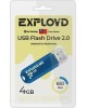 USB флэш-накопитель EXPLOYD EX-4GB-650-Blue