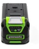 GREENWORKS Батарея аккумуляторная G40USB4, 40В, 4Ач, Li-Ion [2939507]