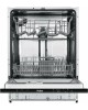 HAIER Встраиваемая посудомоечная машина HDWE13-191RU, полноразмерная, ширина 59.8см, полновстраиваемая, загрузка 13 комплектов