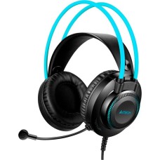 A4TECH Fstyler FH200U серый/синий 2м накладные USB оголовье (FH200U BLUE)