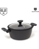 Кастрюля AUFFMAN AM-3102 объем 6,2л с крышкой 28*11,5см