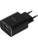 BURO Сетевое зар./устр. BUWE1 10.5W 2.1A 2xUSB универсальное черный (BUWE10S200BK)
