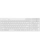 A4TECH Клавиатура Fstyler FBK27C AS, USB, Bluetooth/Радиоканал, белый
