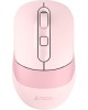 A4TECH Мышь беспроводная Fstyler FB10CS, Bluetooth/Радио, оптическая, USB, 2000dpi, розовый [fb10cs usb baby pink]