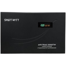 SMARTWATT Стабилизатор напряжения AVR Triac 5000TW черный [4512020380002]