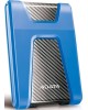 Внешний жесткий диск A-DATA DashDrive Durable HD650, 1ТБ, синий (AHD650-1TU31-CBL)