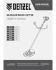 Триммеры DENZEL Триммер бензиновый DT-43S, 43см3, 2,5 л.с., разъемная штанга, состоит из 2 частей 96225