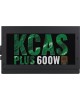 Блок питания AEROCOOL KCAS PLUS 600, 600Вт, 120мм, черный, retail kcas-600w plus