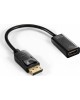 EXEGATE EX294707RUS Кабель-переходник DisplayPort-HDMI EX-DPM-HDMIF-0.2 (20M/19F, DP1.2 4K@60Hz, 0,2м)