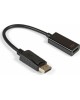 EXEGATE EX294707RUS Кабель-переходник DisplayPort-HDMI EX-DPM-HDMIF-0.2 (20M/19F, DP1.2 4K@60Hz, 0,2м)