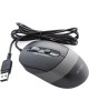 A4TECH Мышь Fstyler FM10S черный/серый оптическая (1600dpi) silent USB (3but)