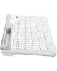 A4TECH Клавиатура Fstyler FBK25 белый/серый USB беспроводная BT/Radio slim Multimedia