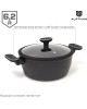 Кастрюля AUFFMAN AM-3102 объем 6,2л с крышкой 28*11,5см