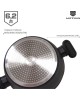 Кастрюля AUFFMAN AM-3102 объем 6,2л с крышкой 28*11,5см