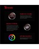 A4TECH Наушники с микрофоном Bloody G200S черный/красный 2м мониторные USB оголовье (G200S USB/ BLACK +RED)