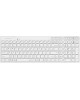 A4TECH Клавиатура Fstyler FBK27C AS, USB, Bluetooth/Радиоканал, белый
