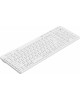 A4TECH Клавиатура Fstyler FBK27C AS, USB, Bluetooth/Радиоканал, белый