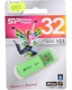 USB флеш SILICON POWER 32GB Helios 101 зеленый