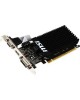 Видеокарта MSI nVidia GeForce GT 710 , GT 710 2GD3H LP, 2ГБ, DDR3, Low Profile