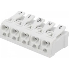 REXANT (07-6217-1) КСП 5-ТИ ПРОВОДНАЯ С МОНТАЖНЫМИ НОЖКАМИ, БЕЛАЯ