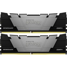 KINGSTON Память DDR4 2x32GB 3200MHz KF432C16RB2K2/64 Fury Renegade Black RTL Gaming PC4-25600 CL16 DIMM 288-pin 1.35В dual rank с радиатором Ret