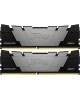 KINGSTON Память DDR4 2x32GB 3200MHz KF432C16RB2K2/64 Fury Renegade Black RTL Gaming PC4-25600 CL16 DIMM 288-pin 1.35В dual rank с радиатором Ret