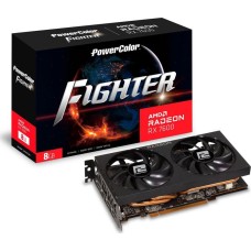 ASROCK Видеокарта PCI-E 4.0 RX7600 CL 8GO AMD Radeon RX 7600 8Gb 128bit GDDR6 1770/18000 HDMIx1 DPx3 HDCP Ret