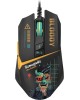 A4TECH Мышь проводная Bloody W63 Max Renegade, игровая, оптическая, 12000dpi, черный и рисунок